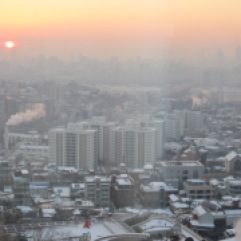 Dawn in Seoul