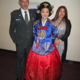 Traditional Korean Dress with the Israeli Military Attache